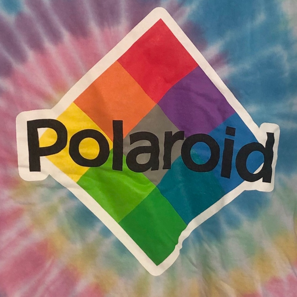 Polaroid Tie Dye Crop Tee - Picture 5 of 7